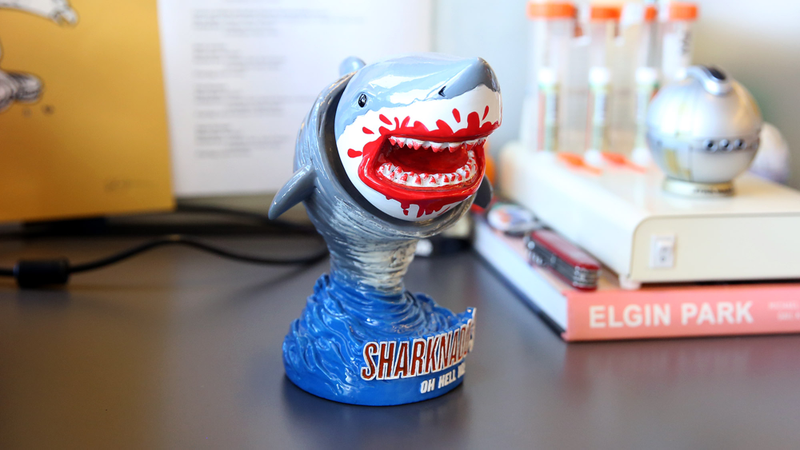 Illustration for article titled What’s your favorite pop culture item on your desk?